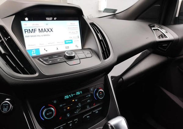 Ford Kuga cena 88900 przebieg: 124941, rok produkcji 2018 z Sulmierzyce małe 301